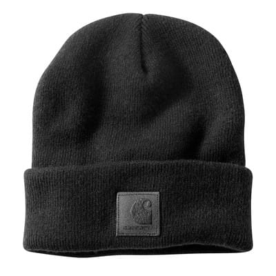 Strickmütze BLACK LABEL WATCH HAT, black