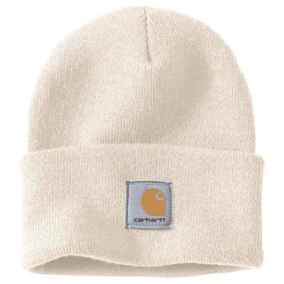 Rippstrickmütze WATCH HAT, winter white