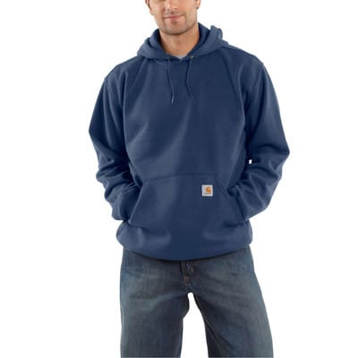Herren Kapuzensweater Loose Fit HOODED SWEATSHIRT, new navy-blau, Größe S