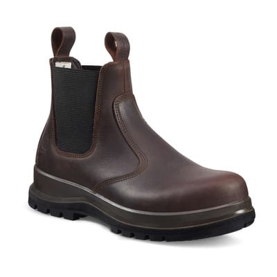 Herren Sicherheitsstiefel S3 CARTER CHELSEA BOOT, dark brown, Größe 37