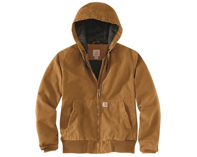 Damen Jacke WASHED DUCK ACTIVE JACKETS, braun, Größe L