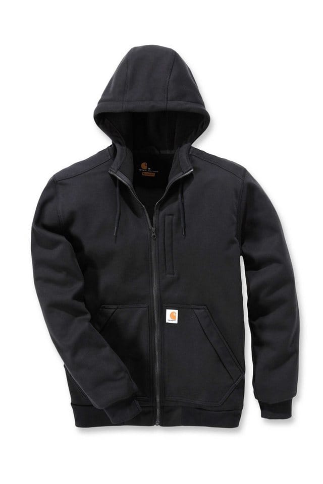 Herren Hoodie Relaxed Fit WIND FIGHTER HOODED SWEATSHIRT, schwarz, Größe XXL