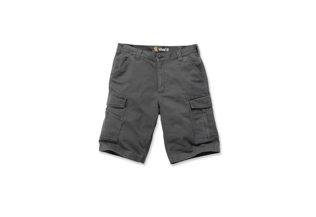 Herren Cargo-Shorts RIGBY RUGGED CARGO SHORT, shadow, Größe W40