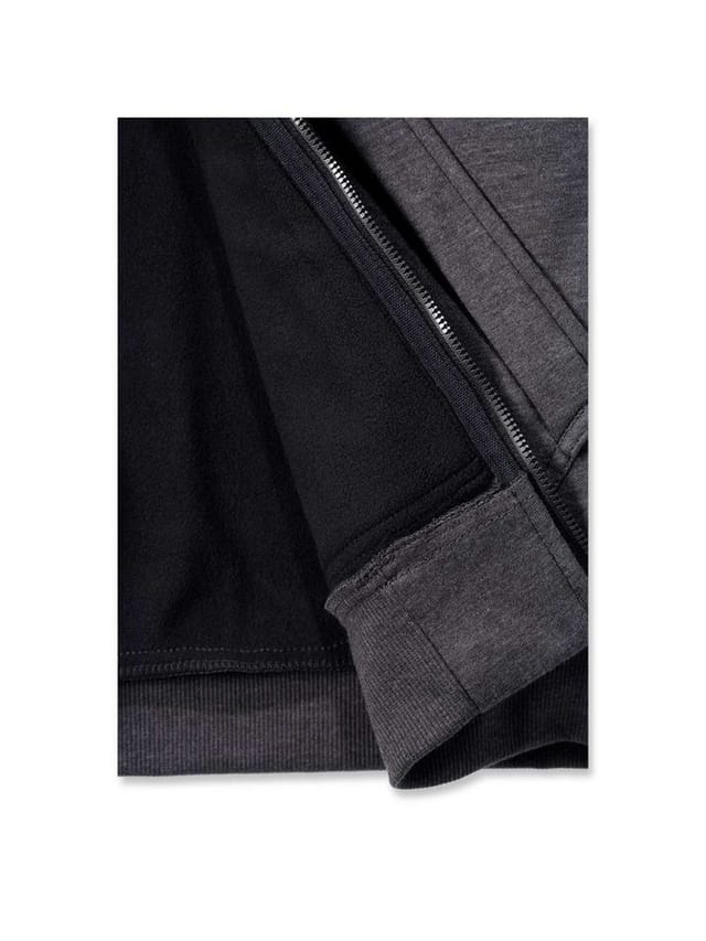 Herren Hoodie Relaxed Fit WIND FIGHTER HOODED SWEATSHIRT, carbon heather, Gr XXL
