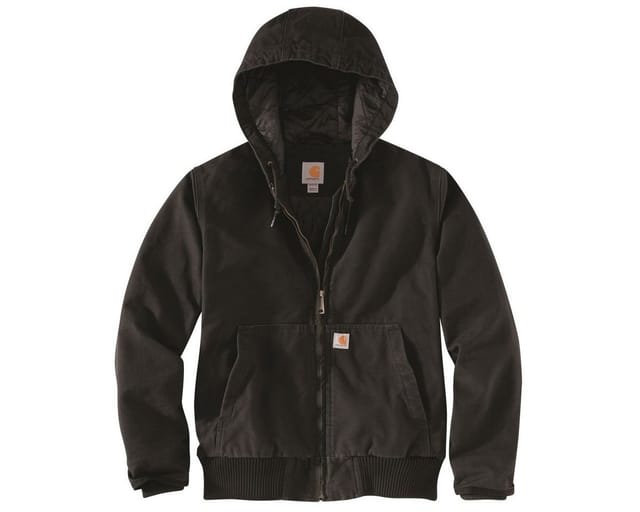Damen Jacke WASHED DUCK ACTIVE JACKETS, schwarz, Größe XL