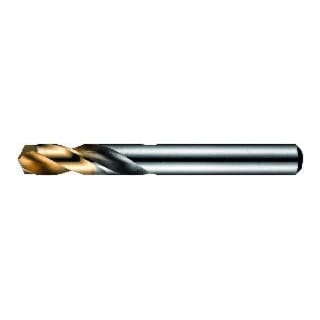 Kurzbohrer HSS DIN1897N 135° Typ N 2,5x D TiN A0229.1, ø9,1mm