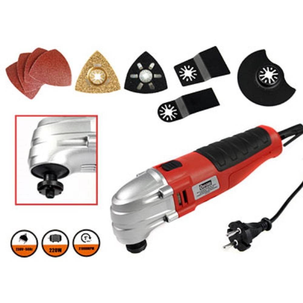 Trade Shop - Mühle Multifunktionswerkzeug Flex Power Tool Cut Sanding 220w -