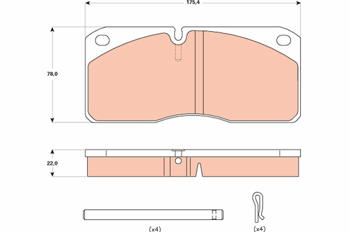 Ham Bremsbeläge Iveco Eurocargo Vorne/hinten