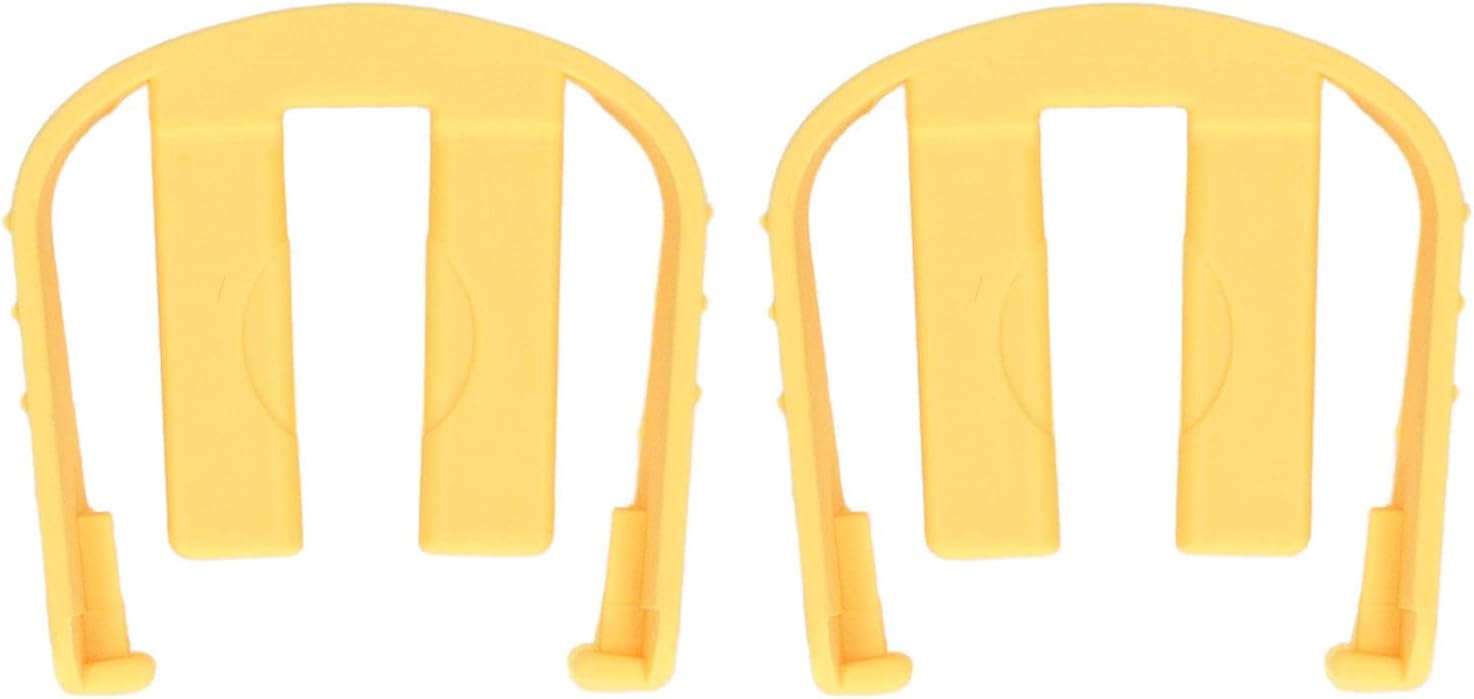 Set Mit 2 C-förmigen Autowaschklemmen, Schnellverbinder Für Autowaschanlagen, Ersatzschlaufe Für Kärcher K2 K3 K7 Hochdruckreiniger (gelb)