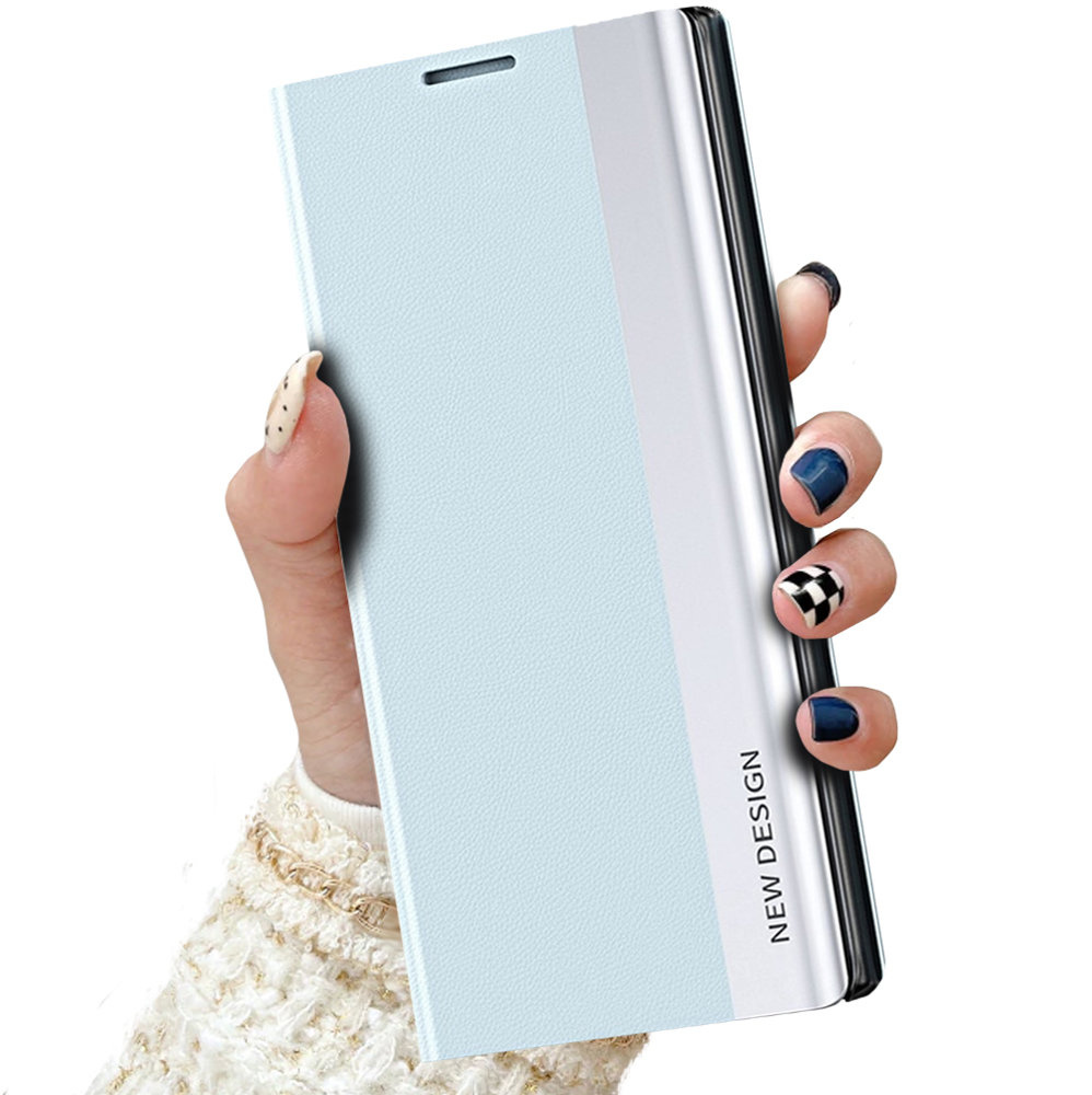 Samsung Galaxy A53 5g Klapphülle, Seitlich Magnetisch, Hellblau