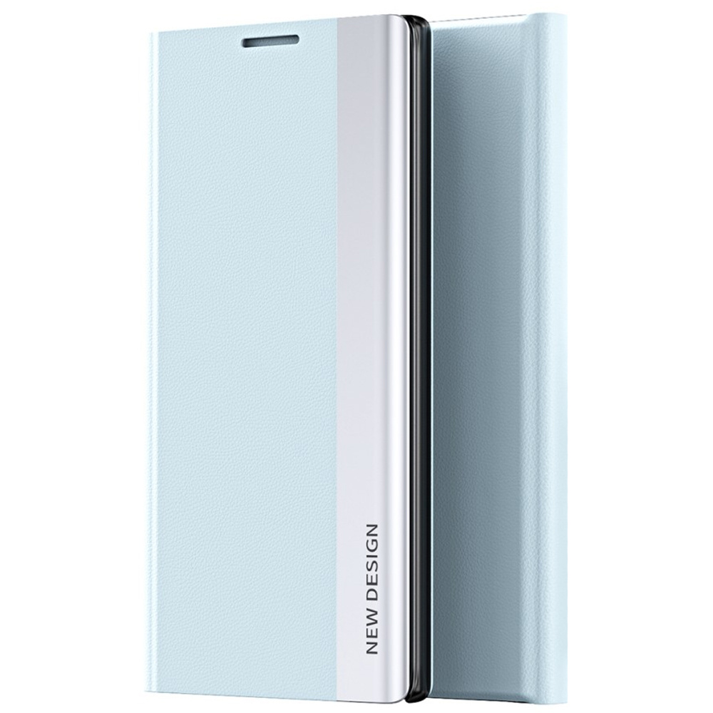 Klapphülle Für Xiaomi Redmi Note 9s/9 Pro/9 Pro Max, Seitlich Magnetisch, Hellblau