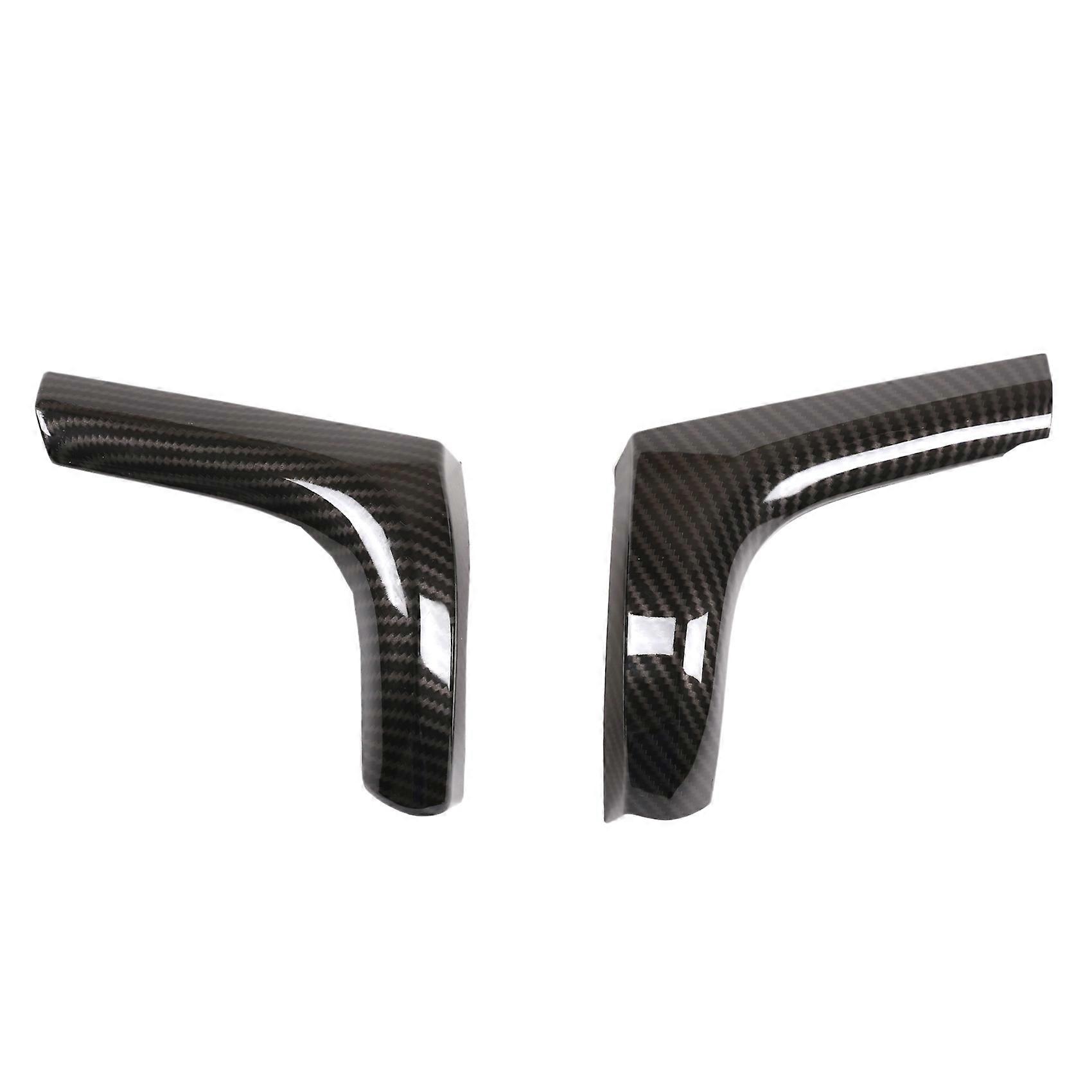 Für 2015-2021 Auto Dashboard Side Outlet L Abdeckung Trim Auto Styling Carbon Faser