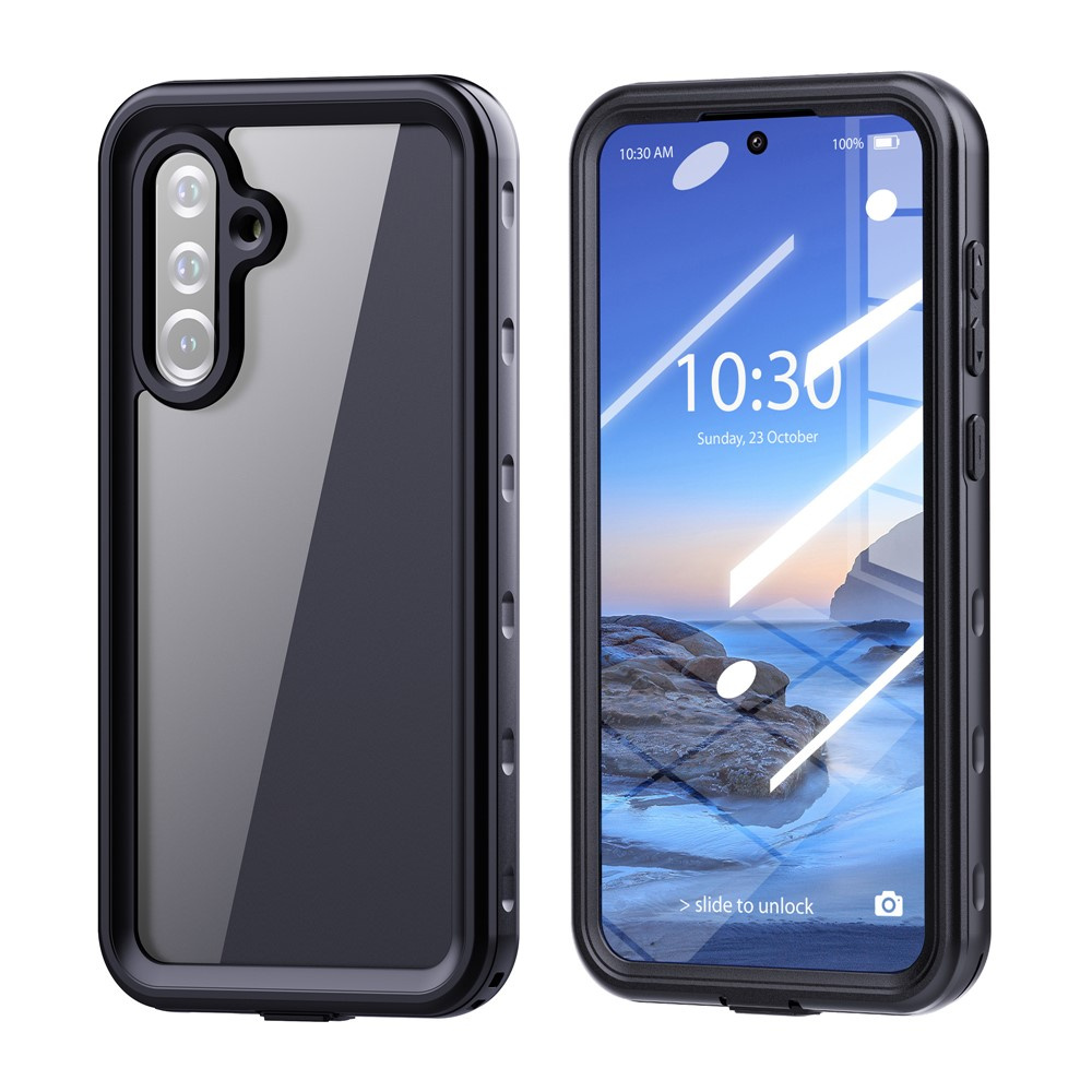 Ip68 Wasserdichte Hülle Für Samsung Galaxy A37 5g / A36 5g, Rotpfeffer, Schwarz