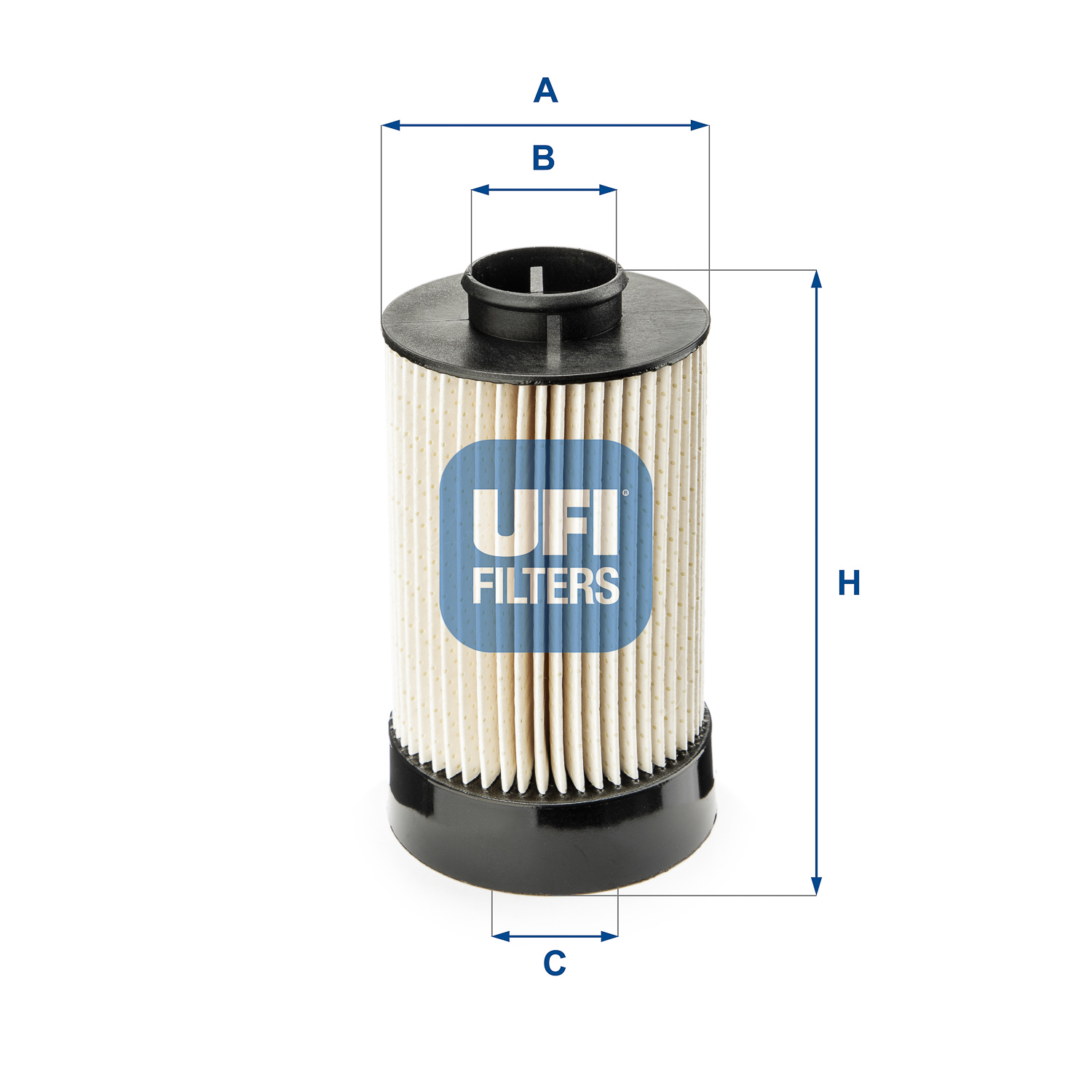 Ufi 26.072.00 Ufi Kraftstofffiltereinsatz