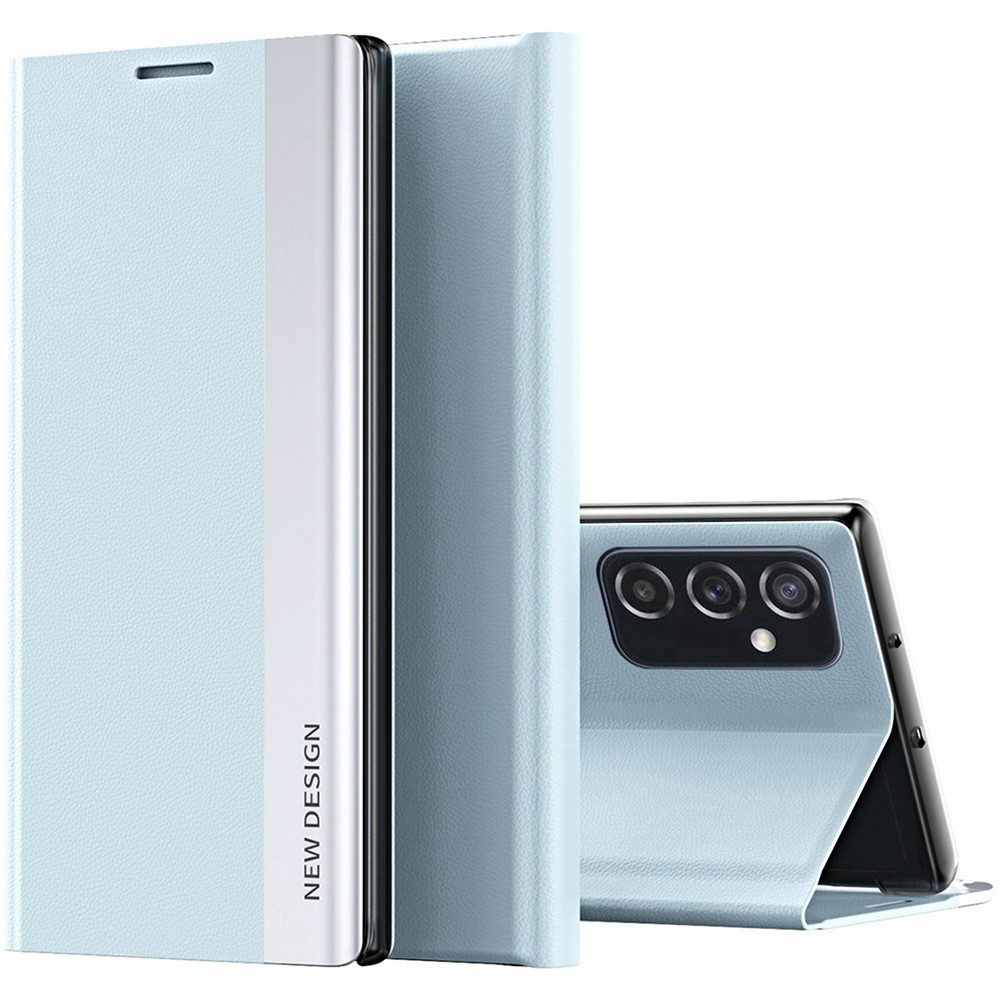 Klapphülle Für Samsung Galaxy M23 5g / M13, Seitlich Magnetisch, Hellblau