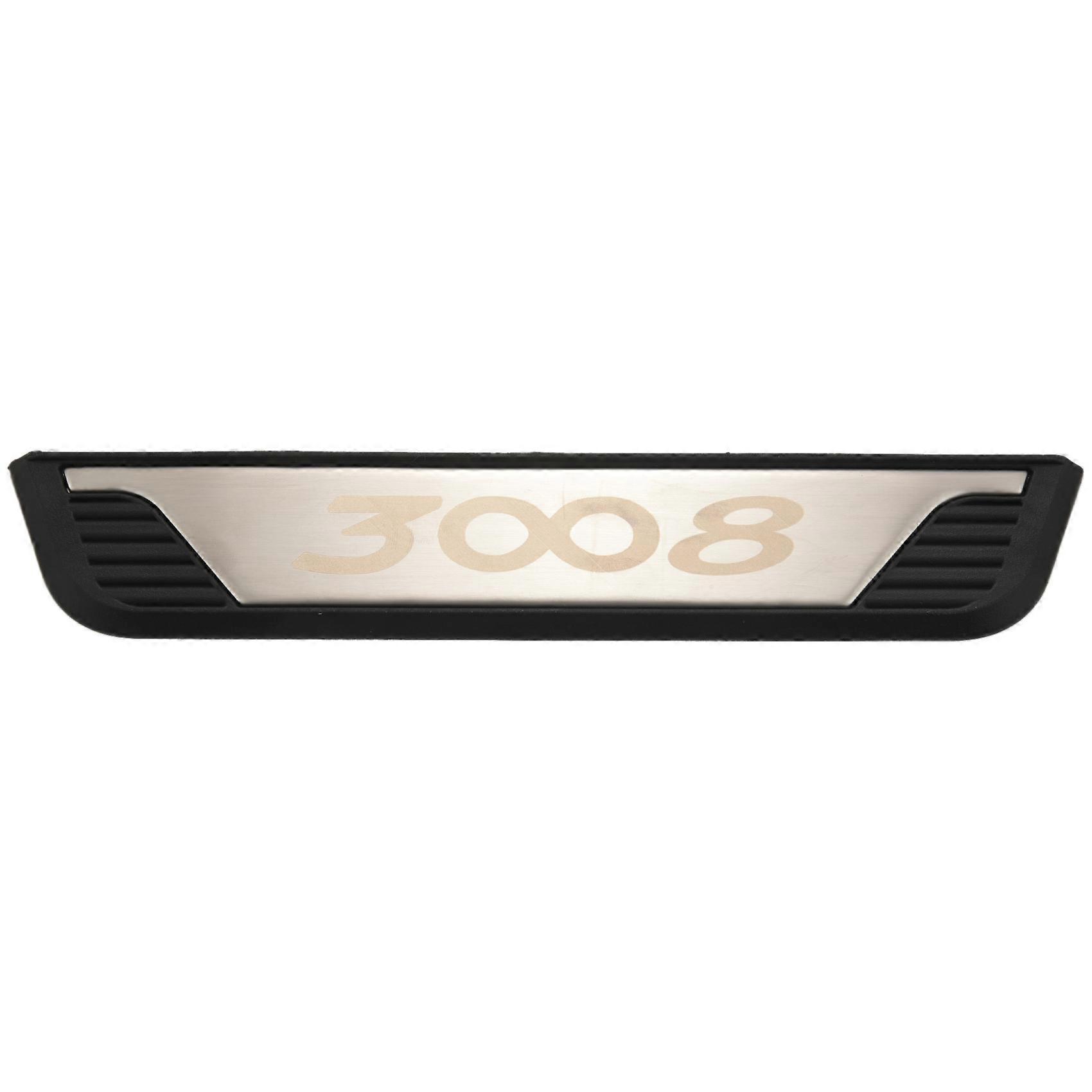 Für 3008 3008 Gt Autotürschwellenverschleißplatte Edelstahl-verschleissplatten Innenzubehör 201