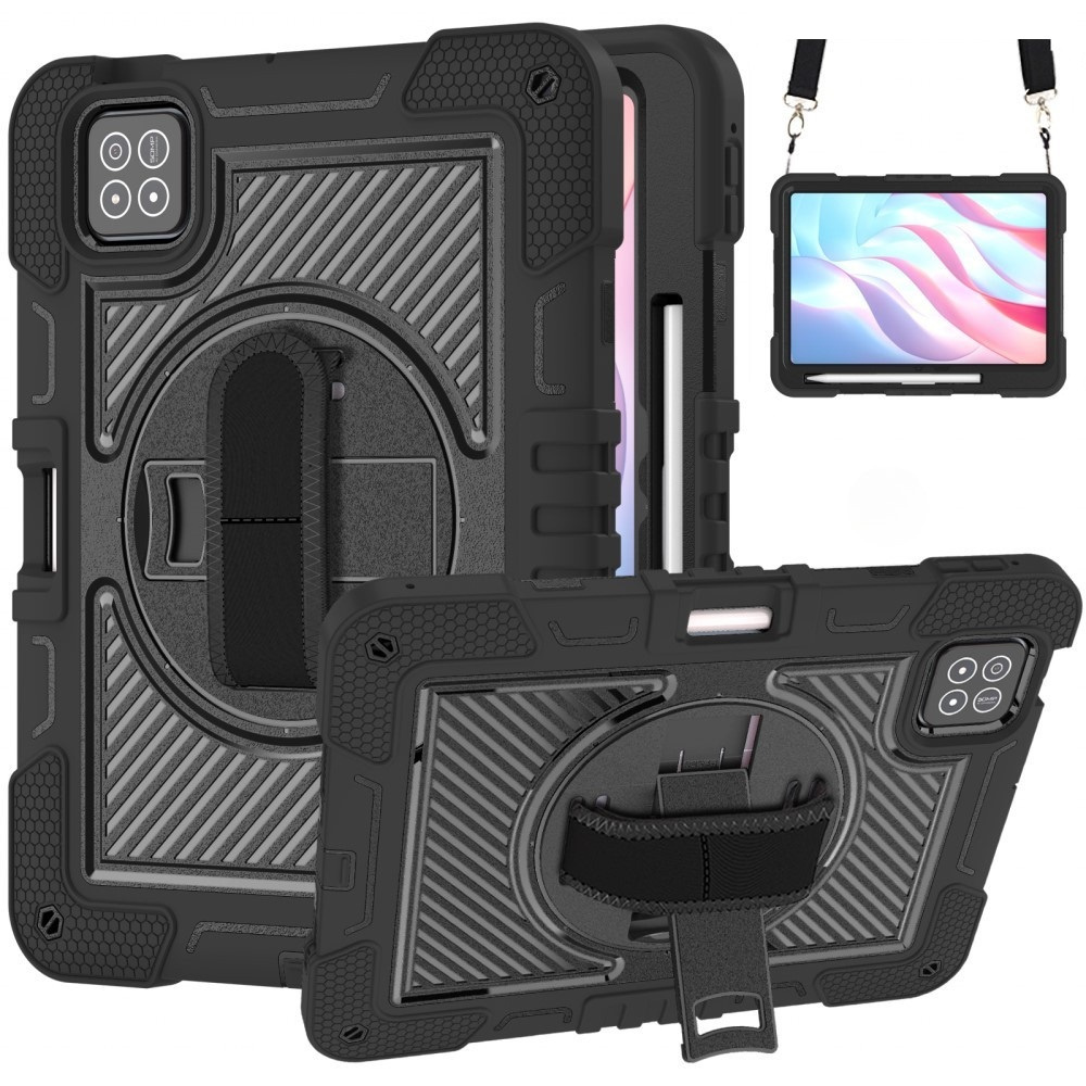 Schutzhülle Für Xiaomi Pad 8 / 8 Pro / 7 / 7 Pro, Gepanzert, Schwarz