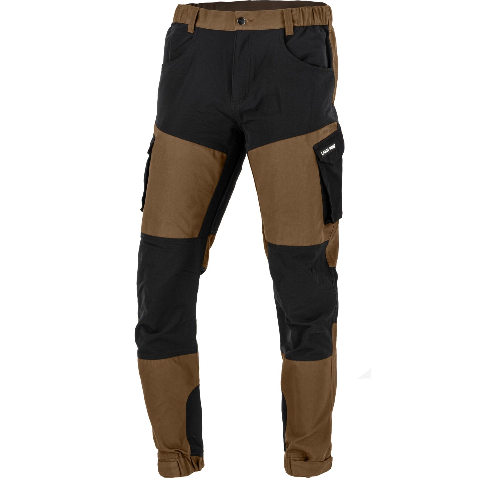 Stretchhose, Braun-schwarz, Größe M, Ce-kennzeichnung