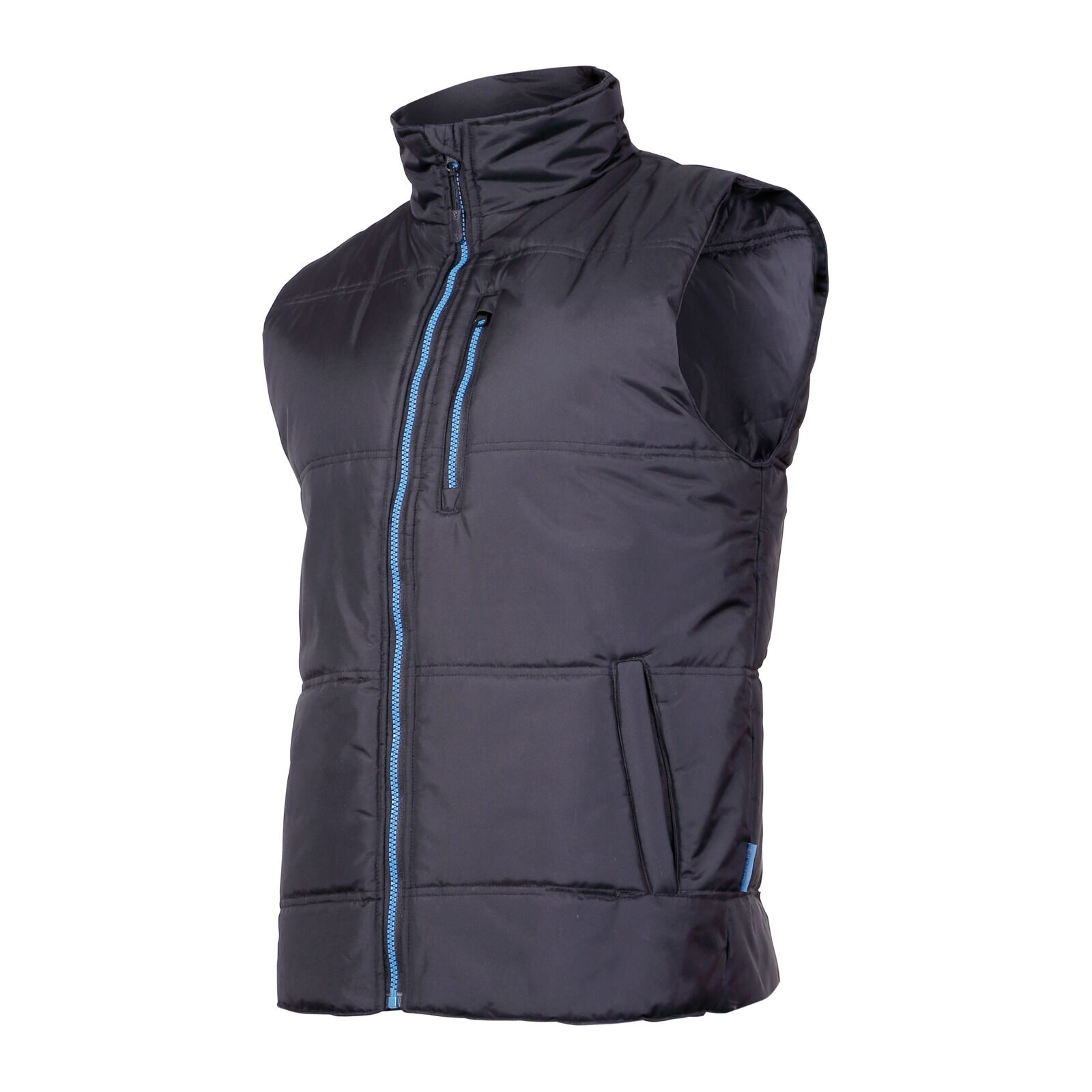 Isolierte Weste, Schwarz Und Blau, Größe 3xl, Ce-zertifiziert, Lahti