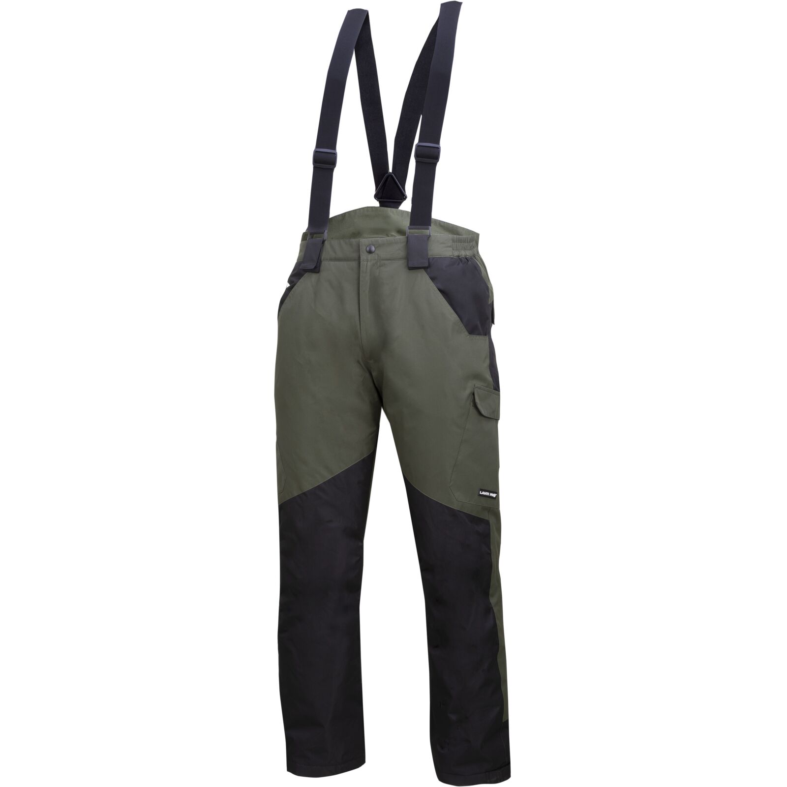 Isolierte Hose Mit Hosenträgern, Grün Und Schwarz, Größe „s“, Ce-kennzeichnung, Lahti