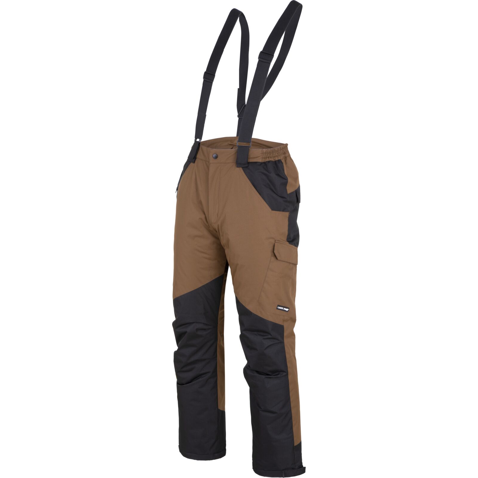 Isolierte Hose Mit Hosenträgern, Braun-schwarz, Größe Xl, Ce-zertifiziert, Lahti