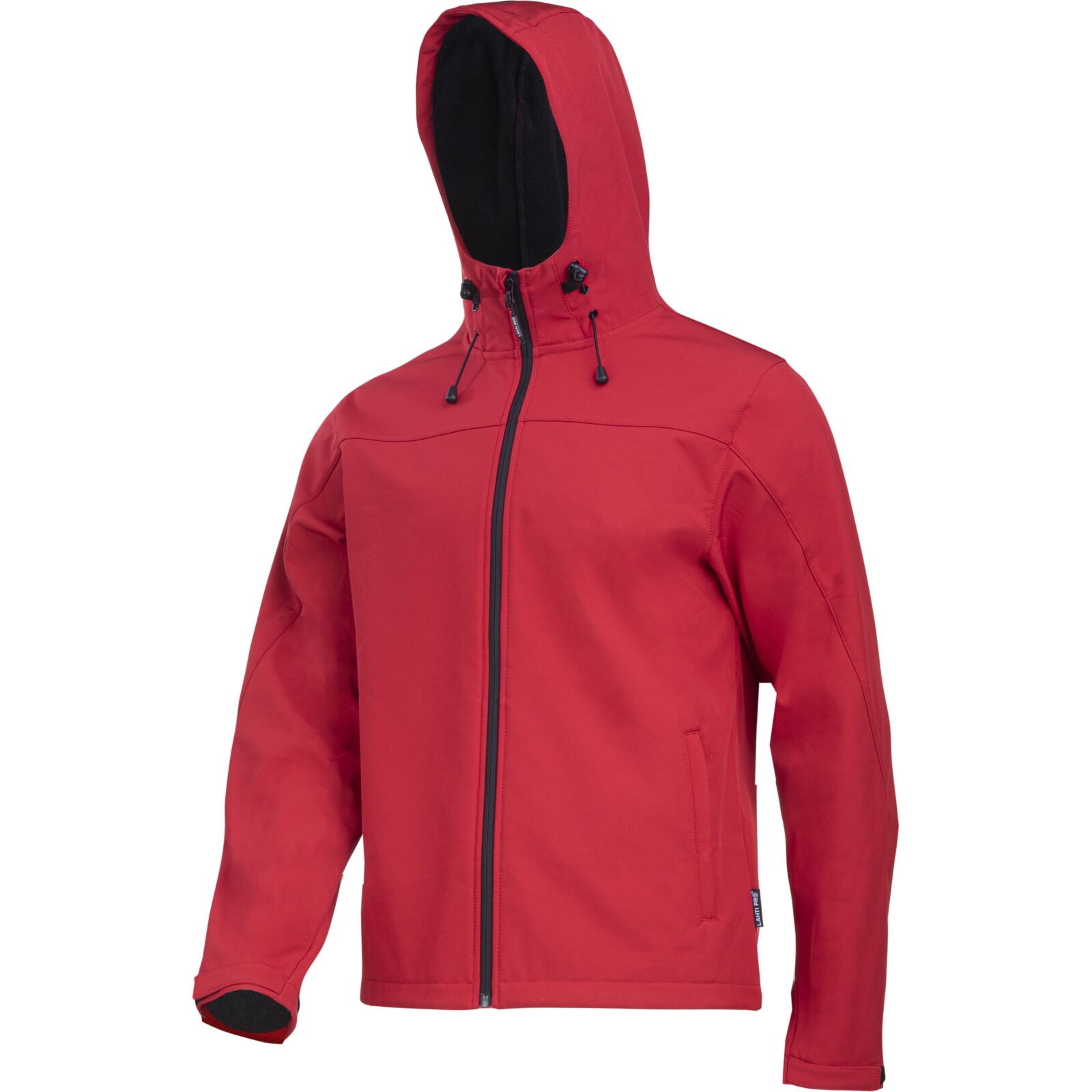 Softshelljacke Mit Kapuze, Rot, Größe 2xl, Ce-zertifiziert, Lahti