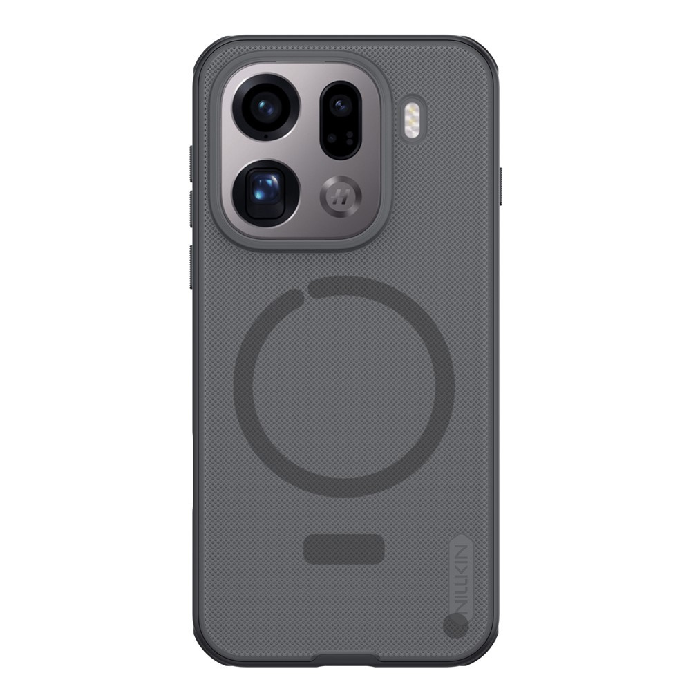 Nillkin Frosted Shield Pro Magsafe Hülle Für Oppo Find X9 Pro – Transparent/schwarz