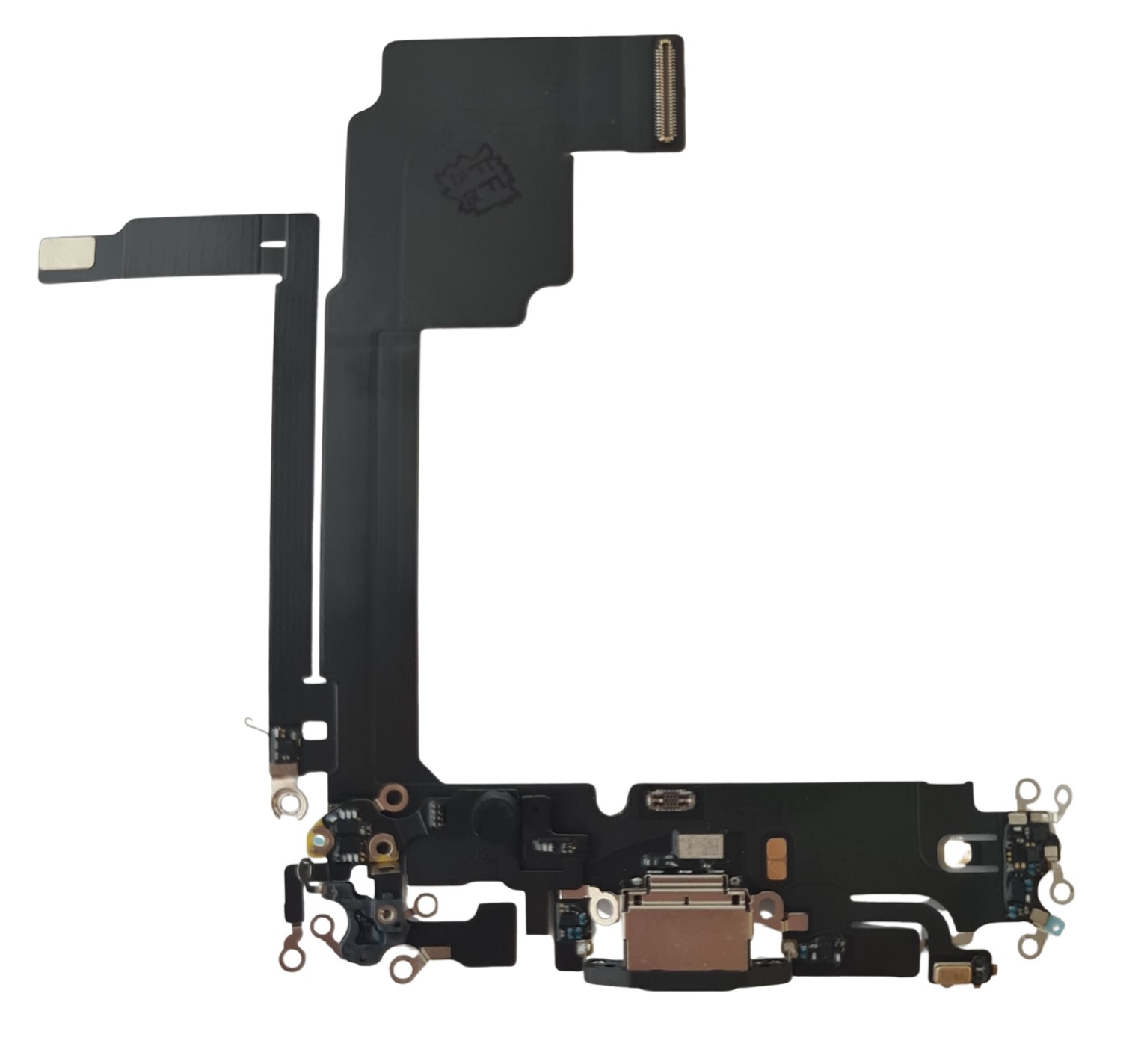 Originaler, Zerlegter Ladeanschluss Für Apple Iphone 15 Pro Max, Schwarz