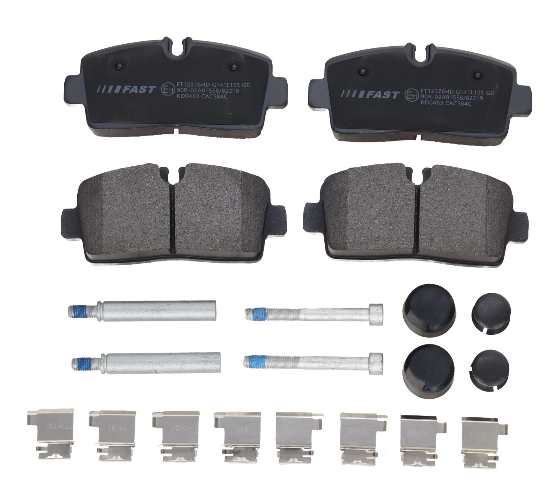 Ft12376hd Schnellbremsbeläge Hinten Ohne Sensor