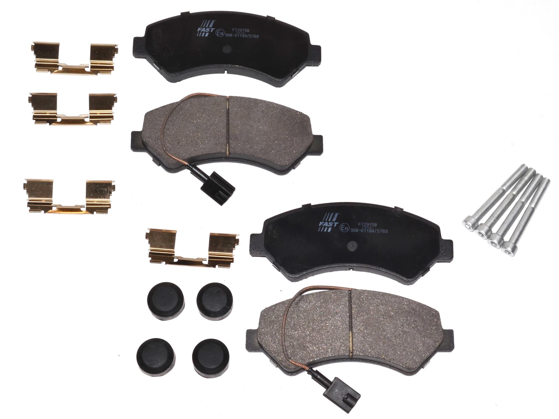Ft29158 Schnelle Ham-pads Vorne 2 Sensoren