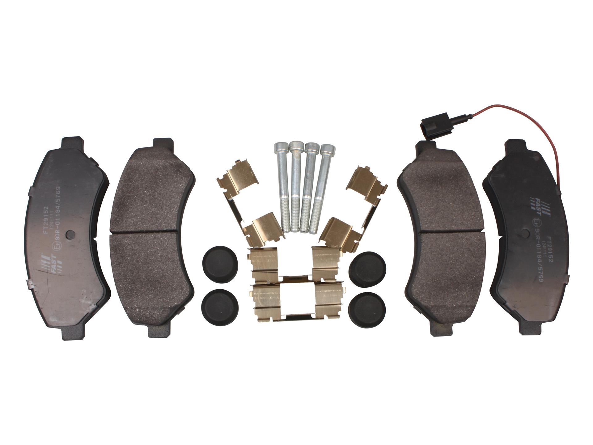 Ft29152 Schnellbremsbeläge Vorne 1-sensor