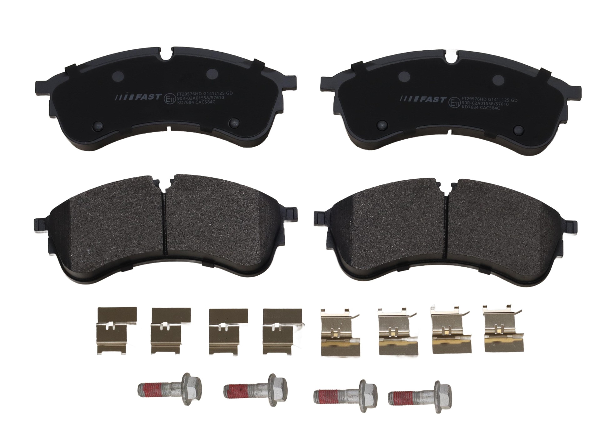 Ft29576hd Schnellbremsbeläge Vorne Ohne Sensor
