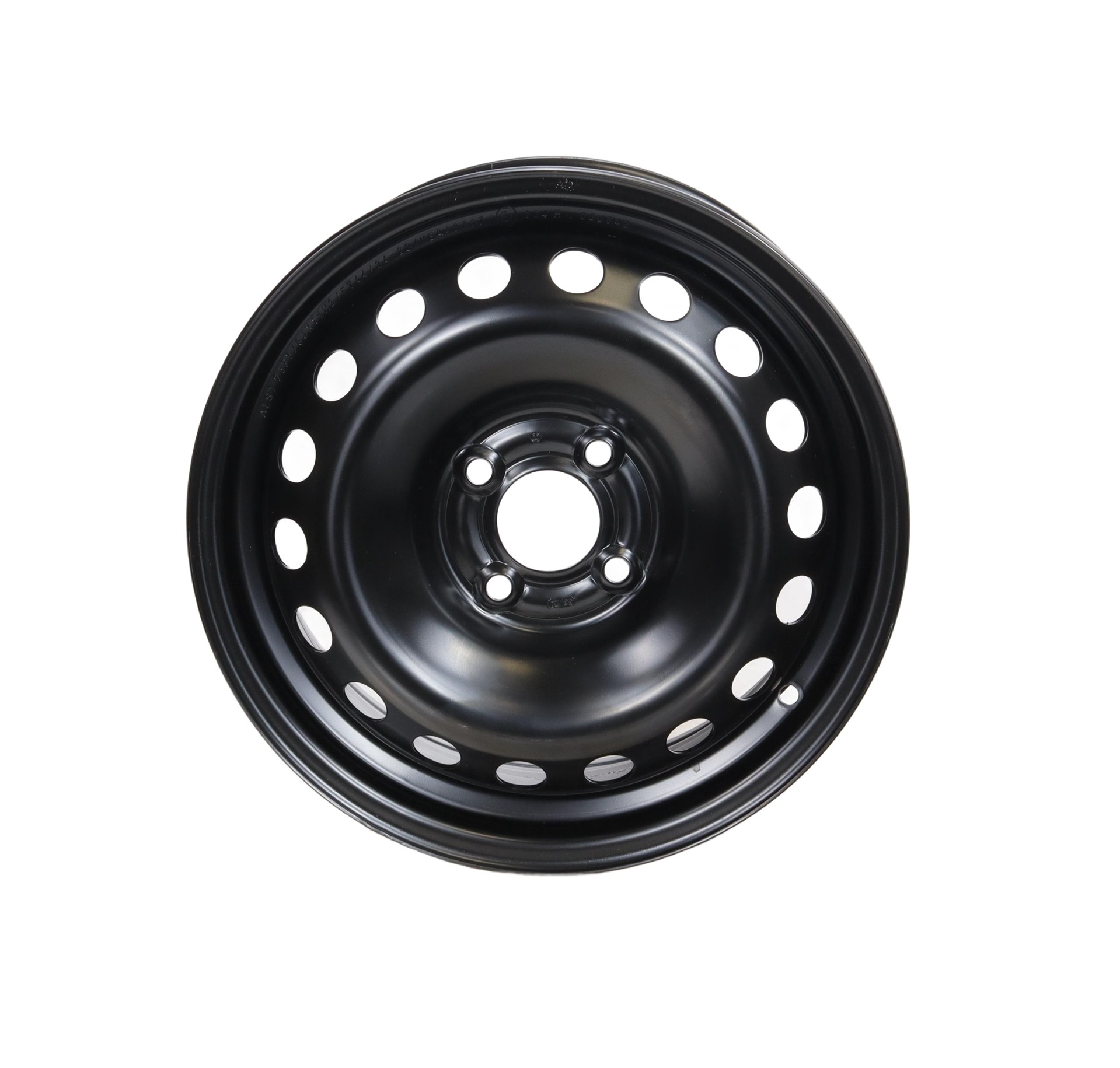 Renault Kangoo Ii 08 Stahlfelge Schwarz 6.0j X 15" Et44 4 X 100 Ch60