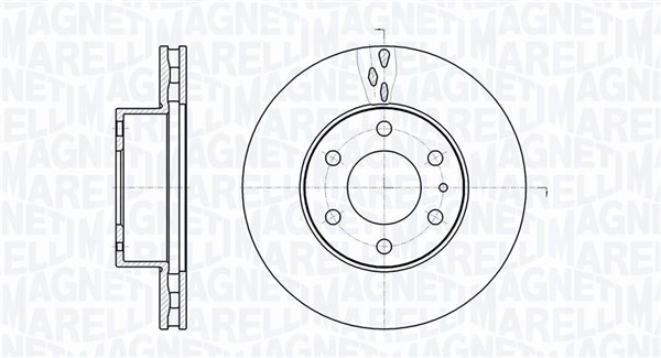 Mm Mbd0482 Magneti Marelli Disc Ham