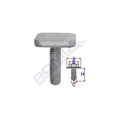 Fiat Ducato 94 Clip Stoßstangenschraube