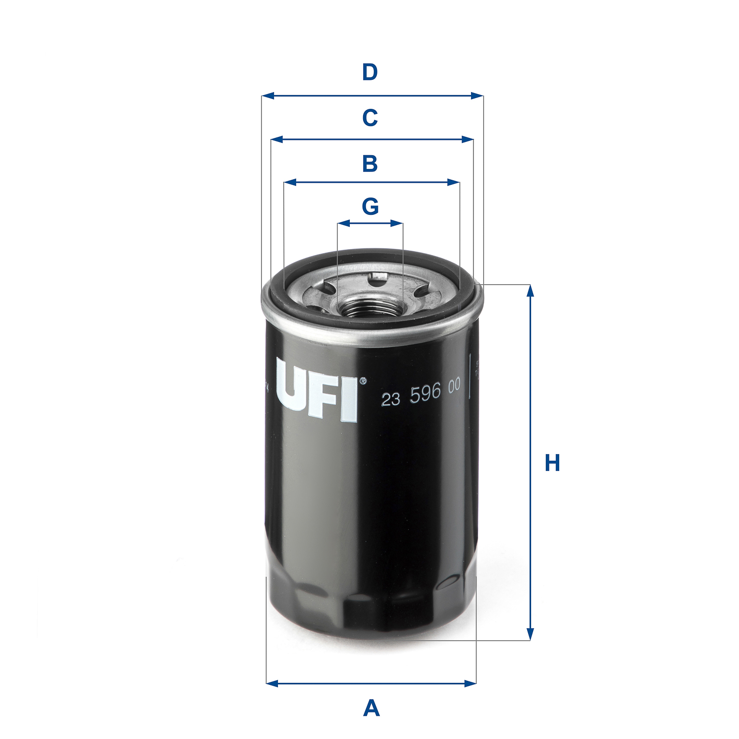 Ufi 23.596.00 Ufi Ölfilter