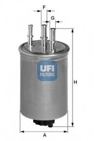 Ufi 24.445.00 Ufi Kraftstofffilter