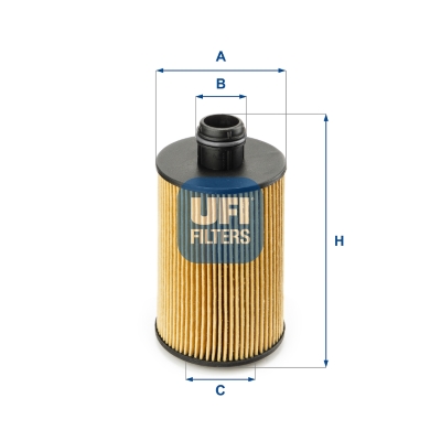 Ufi 25.112.00 Ufi Ölfilter