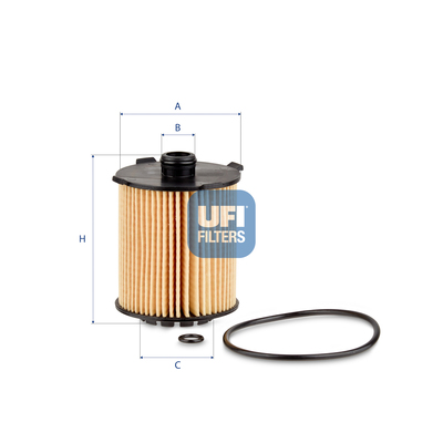 Ufi 25.110.00 Ufi Ölfilter
