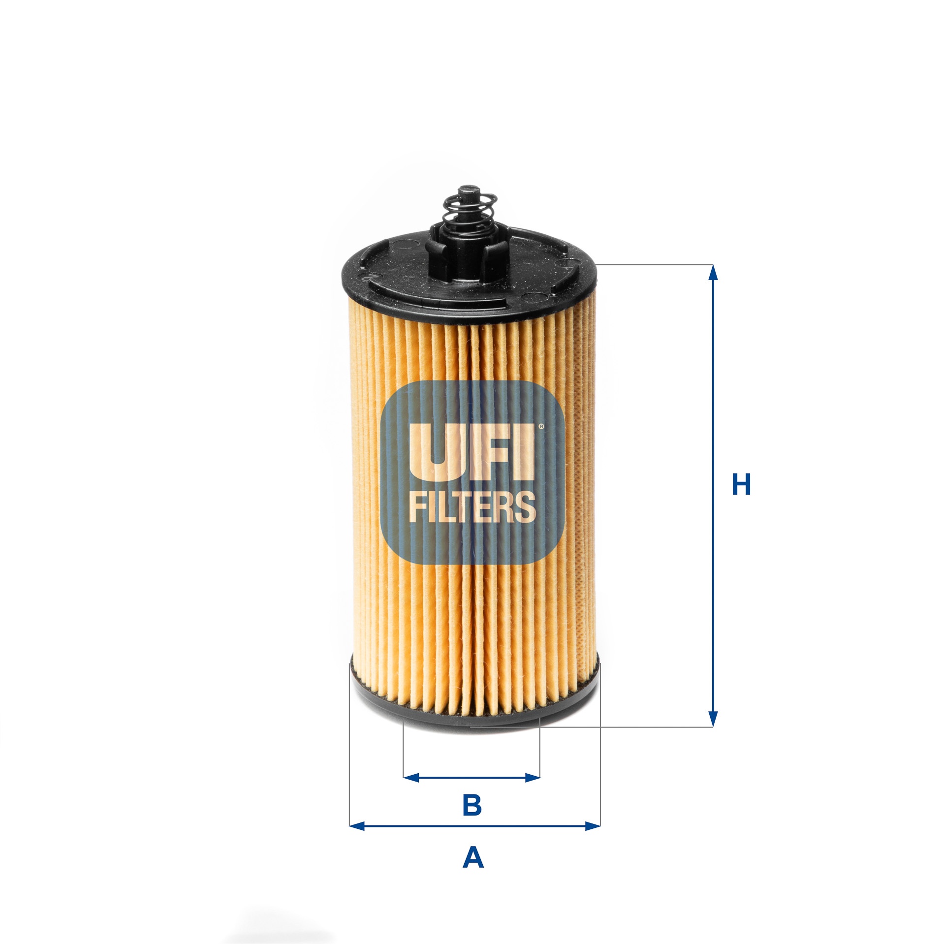 Ufi 25.183.00 Ufi-ölfiltereinsatz