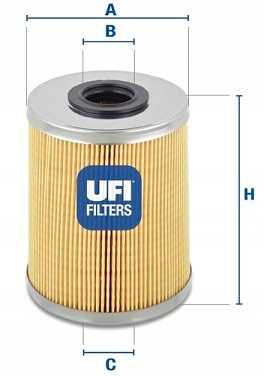 Ufi 26.687.00 Ufi Kraftstofffilter