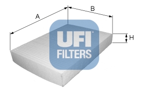 Ufi 53.042.00 Ufi Innenraumfilter