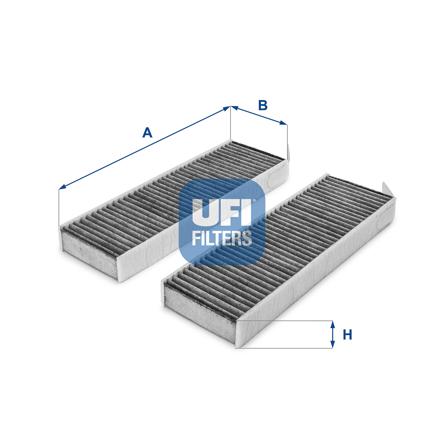 Ufi 54.172.00 Ufi-kohle-innenraumfilter