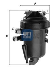 Ufi 55.173.00 Ufi Kraftstofffilter