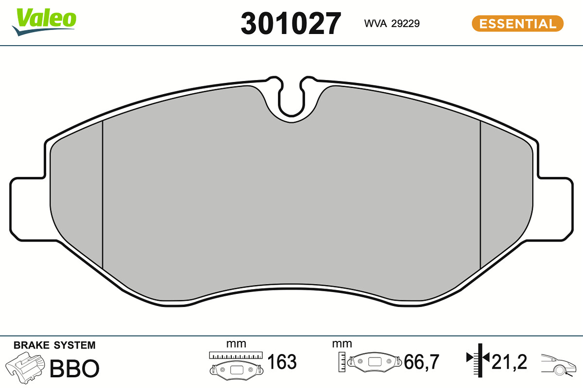 Ham-pads Iveco Daily 06