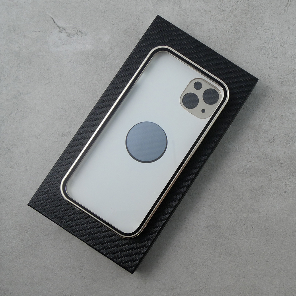 Iphone 13 Hülle, Dual Glass, Magsafe, Gold