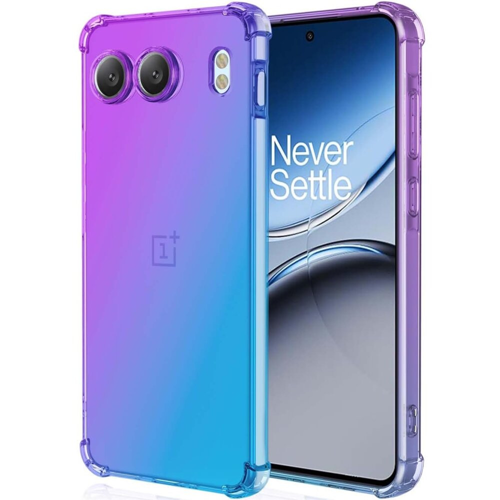 Fallfeste Schutzhülle Mit Farbverlauf Für Oneplus Nord 4, Lila/blau