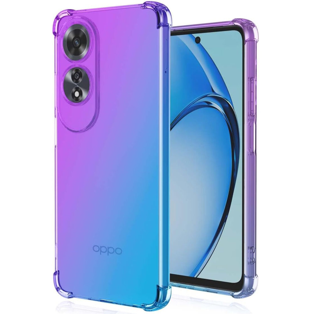 Oppo A60 Farbverlauf-schutzhülle, Lila/blau