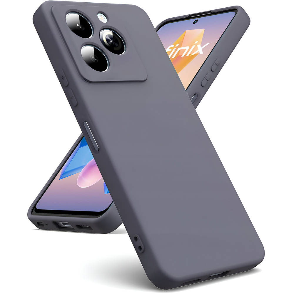 Hülle Für Infinix Hot 40i, Silicone Lite, Lavendel