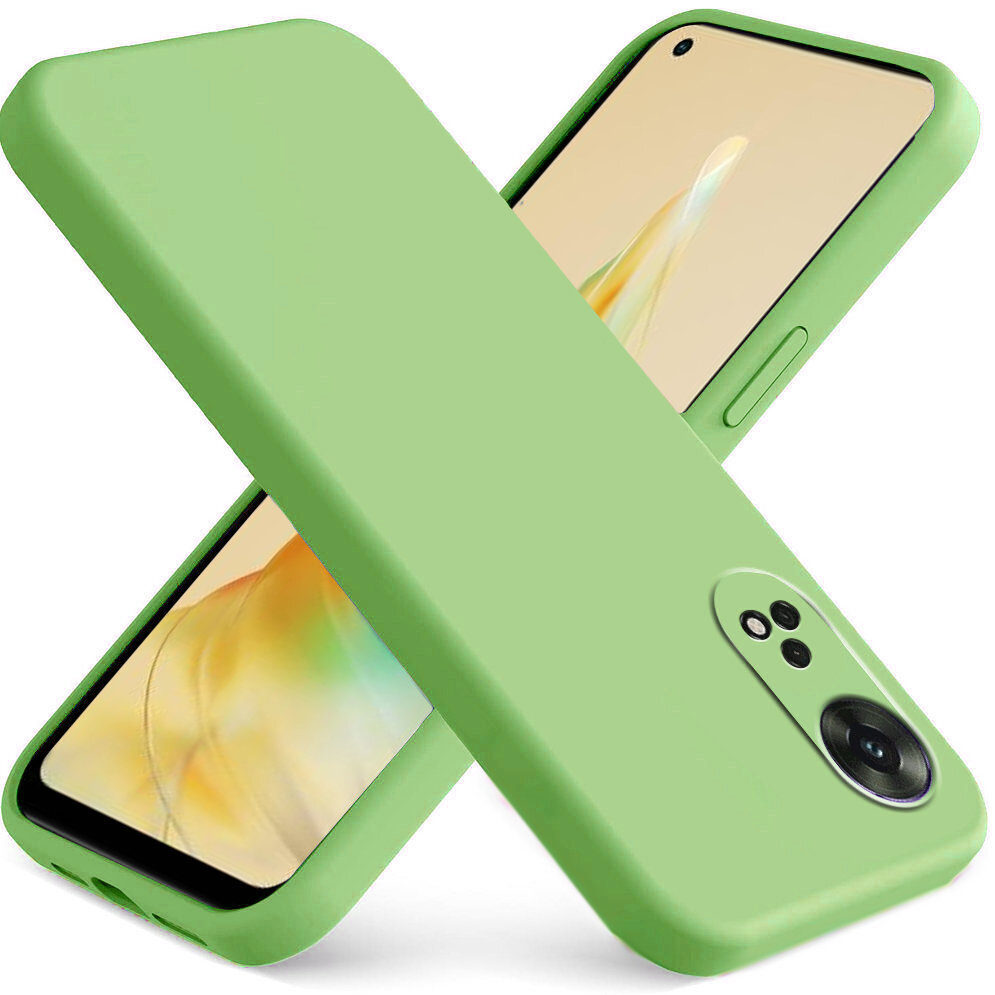Oppo Reno8 T Hülle, Silikon Lite, Hellgrün